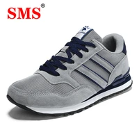 sms men shoes light artificial leather sneakers autumn comfort outdoor running shoes breathable casual flats zapatillas hombre
