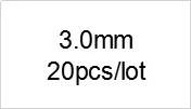 OP36-3mm-20pcs 20 шт./лот Новые поступления 5 мм круглый огненный опал бусины полное отверстие искусственный камень мяч для DIY Изготовление ювелирных ожерелий - Цвет: OP36-3mm-20pcs