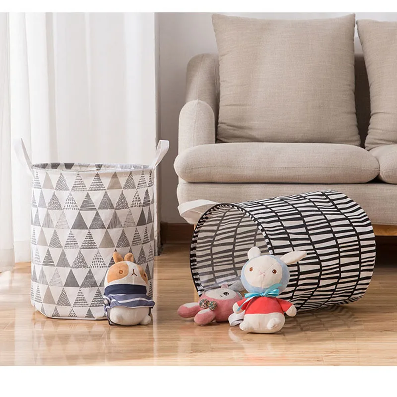 Новая бытовая Водонепроницаемая корзина для грязного белья Складная Большая