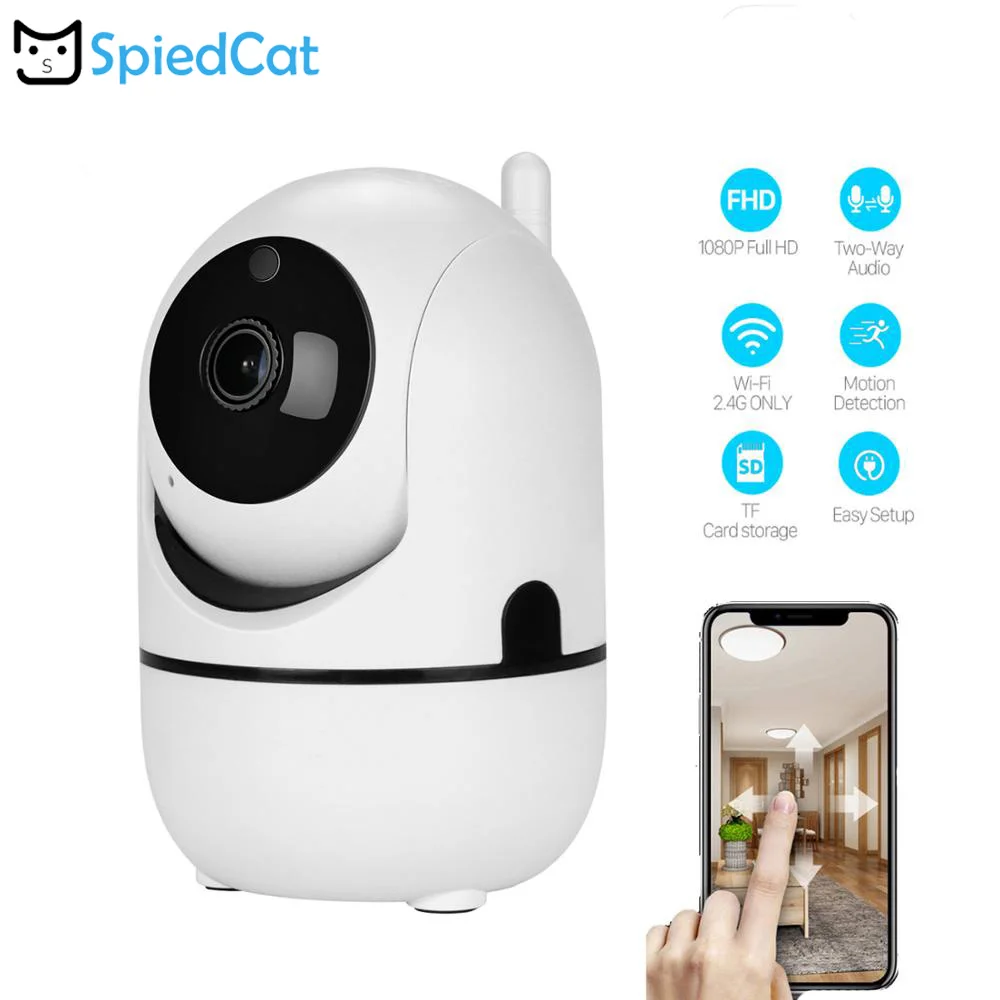 1080P/720P Wi Fi IP Беспроводная Ночная камера Visio Смарт автоматическое отслеживание