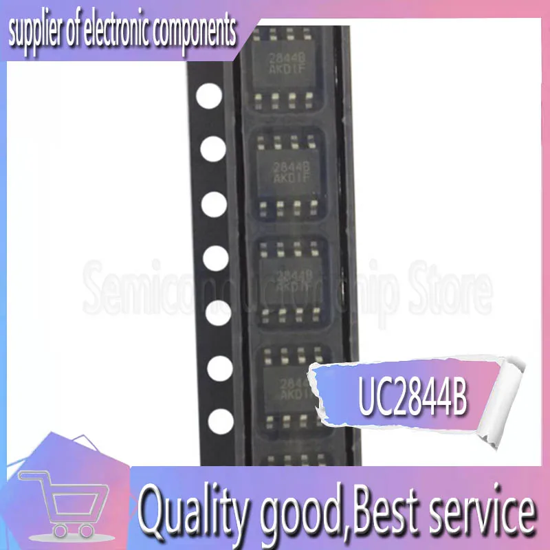 

5PCS brand new genuine UC2844B UC2844BD1R2G 2844B SOP8 power management chip