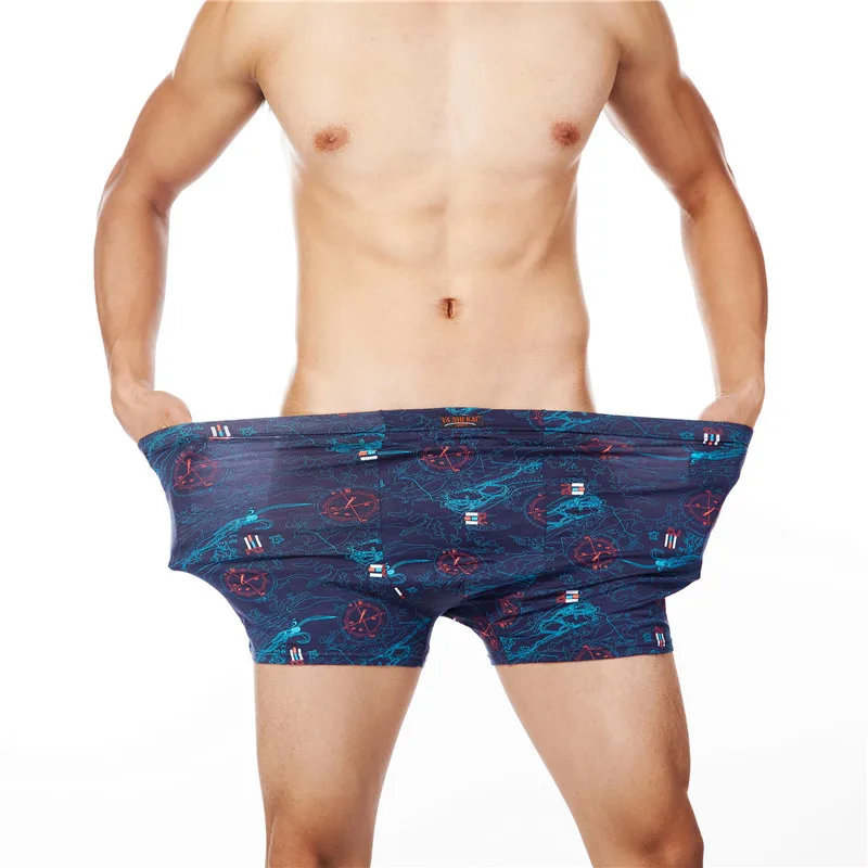 Высокое качество большой размер XL-7XL Boxer Shorts Мужское нижнее белье Мужское Удобное и дышащее мужское нижнее белье Боксеры Homme Boxer Мужские трусы-боксеры Трусы Man Gift
