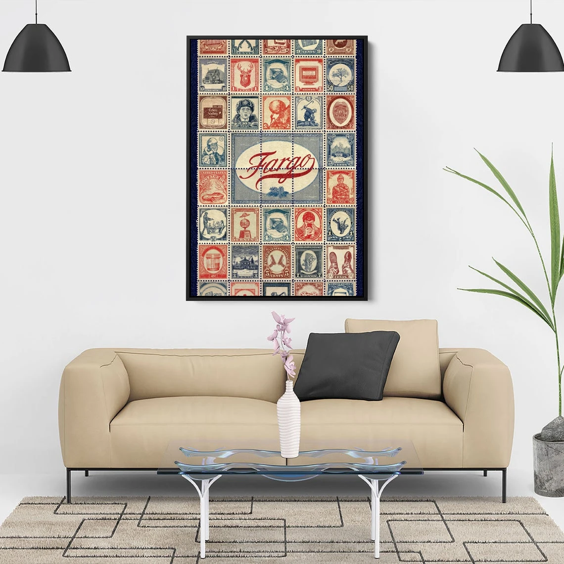 Постер фильма Fargo печать на холсте настенная живопись украшение для дома (без