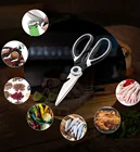 Многофункциональные кухонные ножницы из нержавеющей стали, режущий нож для рыбы, курицы, шеф-повара, устройство, гаджет, инструменты, аксессуары, открывающаяся бутылка