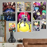 ansatsu kyoushitsu japanese anime cartoon wall art poster manga character prints picture otaku bedroom living room home decor