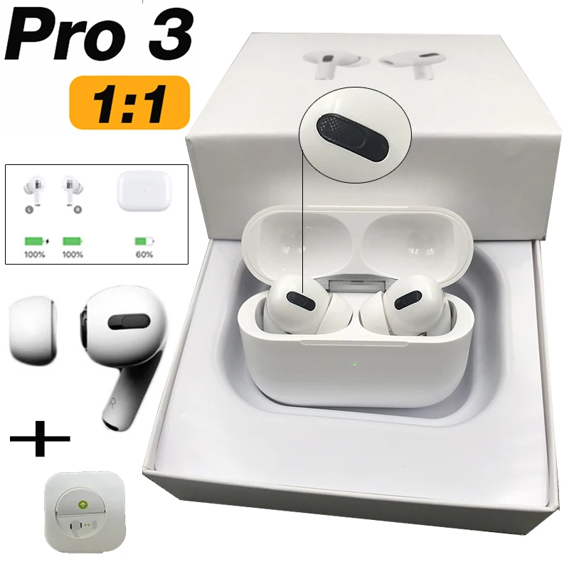 

for airpoddings Pro 3 Wireless Bluetooth Earphone headphones Active Noise Cancellation with Charging Case for IPhone iPad