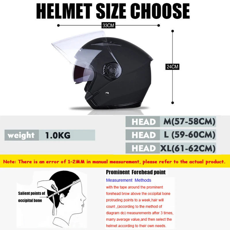 

Motorcycle Helmet Men Women Electric Bicycle Helmet Dual Lens Visors Scooter Cascos Motorbike Moto Bike Helmets