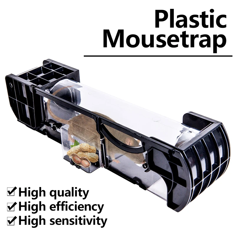 

High Efficiency Mouse Rat Trap Mouse NO-Killer Plastic Mousetrap Household Rat Trap Catcher