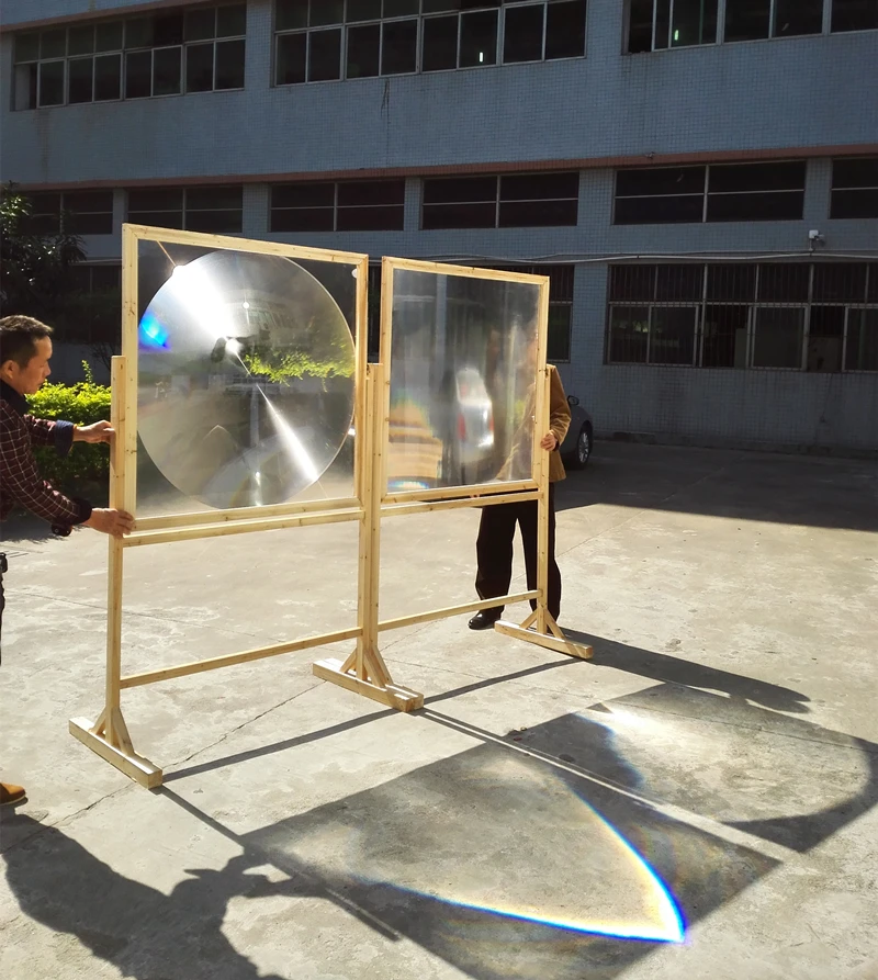 Большая линза Френеля квадратные линзы 1100*1100 мм фокусное расстояние 1000 мм/1300