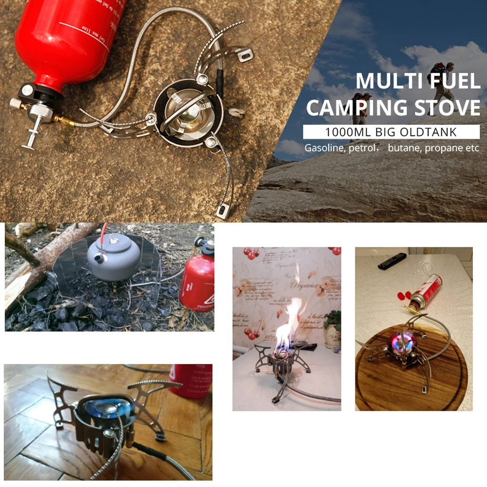 APG Gasoline Stoves Camping Oil And Gases Furnace Outdoor Heads Fuel Bottle Tools Big | Спорт и развлечения