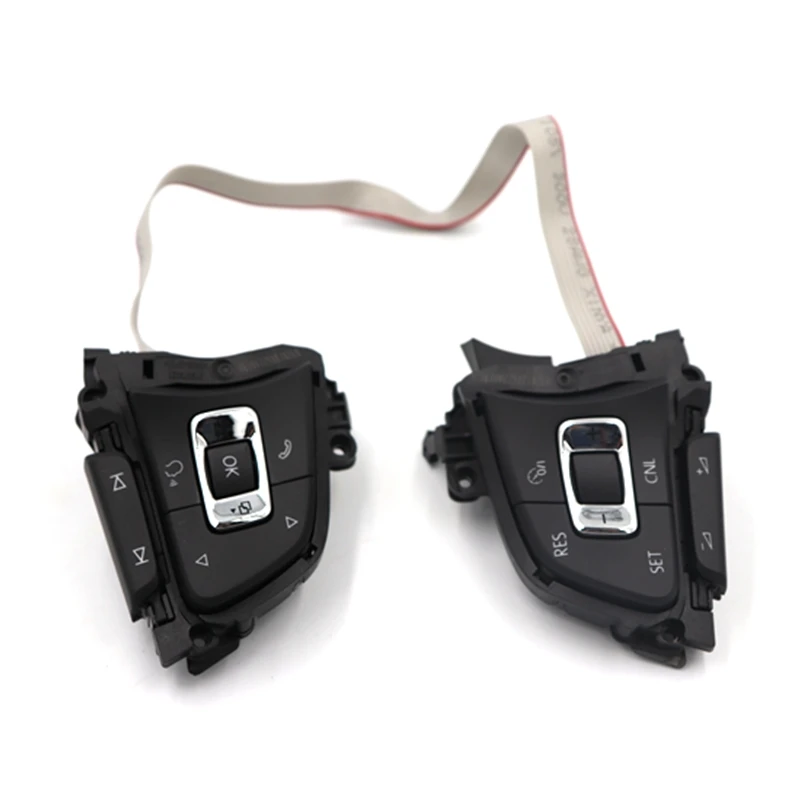 Пара многофункциональных кнопок на руль переключатель круиз-контроля для Vw Golf 7