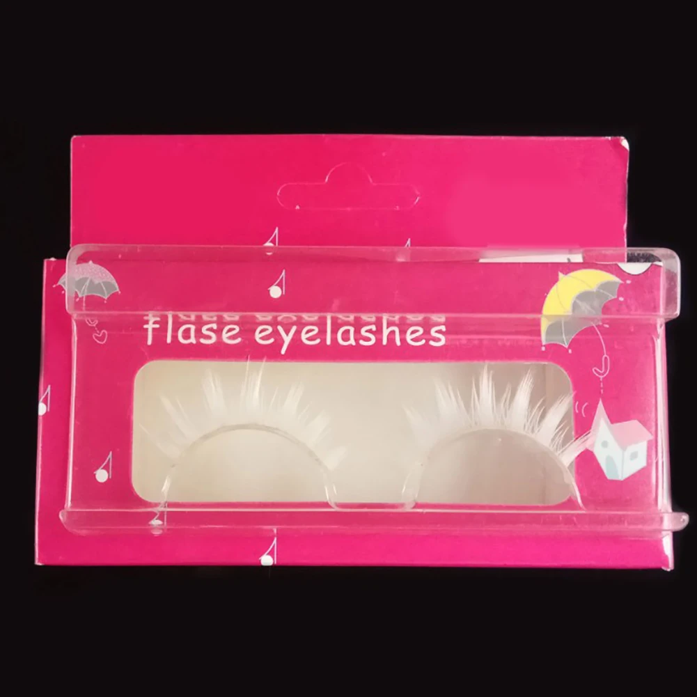 Косплей Макияж выглядит прозрачный корень белый длинный толстый крест