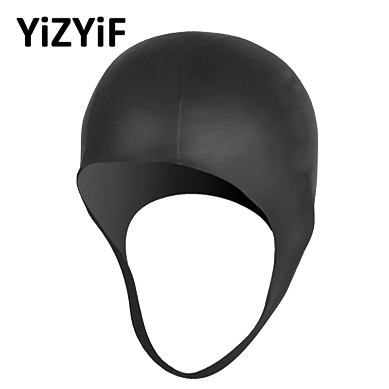 Шапка для плавания унисекс водонепроницаемая Неопреновая шапка CR дышащая