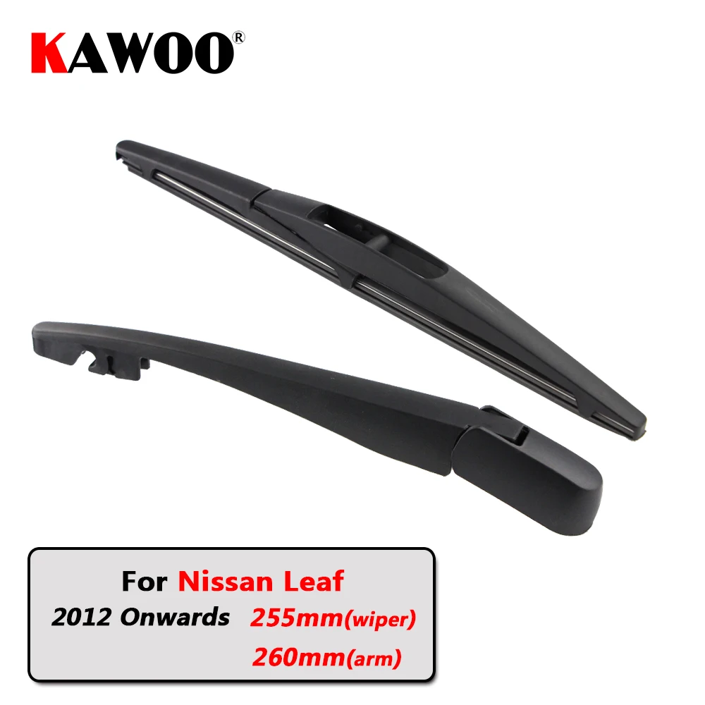 

Стеклоочистители заднего стекла KAWOO, рукоятка для хэтчбека Nissan Leaf (новее 2012 года), 255 мм, лезвие автомобильного стеклоочистителя