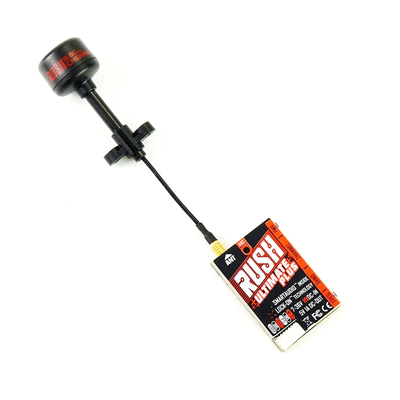 Видеопередатчик RUSH TANK Ultimate Mini/TANK PLUS VTX 5 8 ГГц 48CH 2 8s 800 МВт Smart Audio AGC MIC FPV гоночный