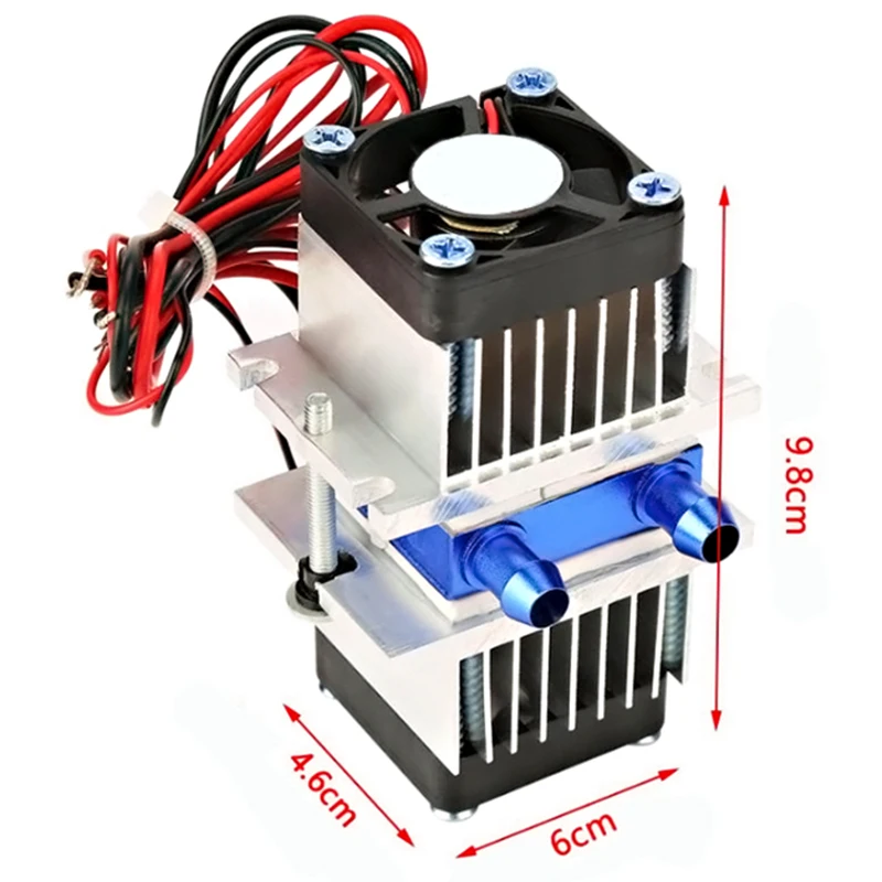1 Set Mini Air Conditioner DIY Kit Thermoelectric Peltier Cooler Refrigeration Cooling System + Fan for Home Tool | Бытовая техника