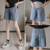 japanese pregnant women pants summer maternity shorts jeans maternity summer thin fashion outer wear gift for mom mommy clothing