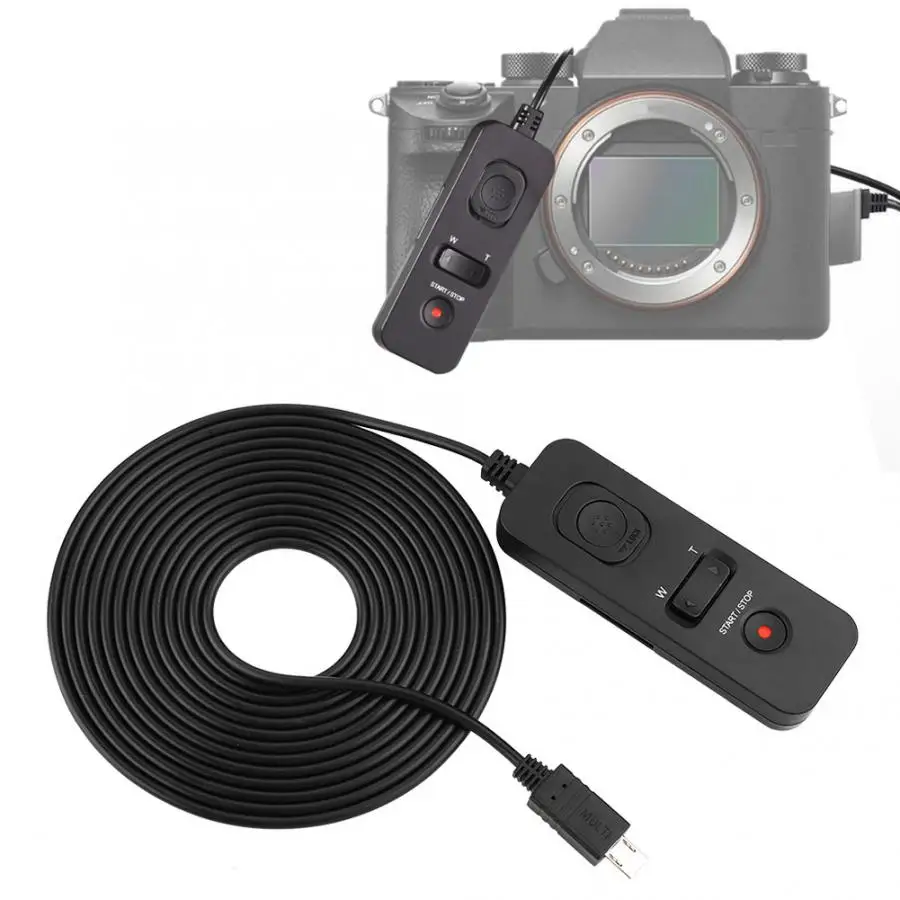 FOTGA RM VS1 3 м Пульт дистанционного управления спуска затвора кабель для sony A7 A7R A7S A7II