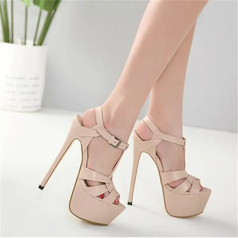 Новый стиль женская обувь туфли на каблуке 16 см Обувь высоком каблуке-шпильке