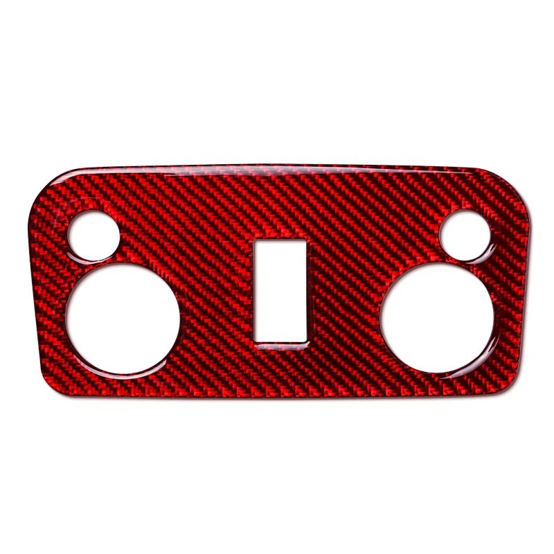 TPIC карбоновое волокно интерьер автомобиля крыша ламсветильник для чтения рамка