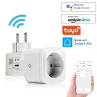 3 шт. EUFR 16A Tuya Smart розетка, Wi-Fi Smart Plug Tuya Smart Life удаленное управление с помощью приложения AlexaGoogle помощь Функция синхронизации