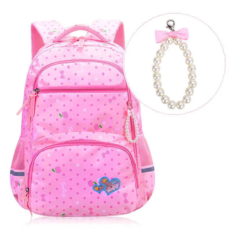 New School Bag For Primary School Students 1-6 Grade Girls Bag Princess Large-Capacity Backpack Orthopedic Children's school bag