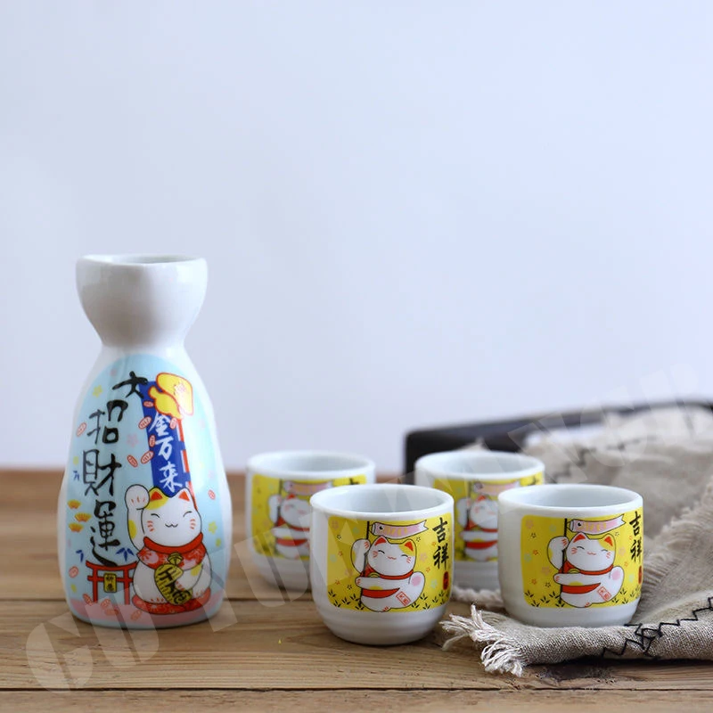 5 шт./лот японский фарфор винтажный керамический горшок чашки для ликера Набор