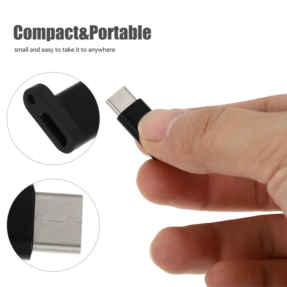 

5pcs Phone USB to Type-C Adapter Tablet Converter Fast Charging Adapter