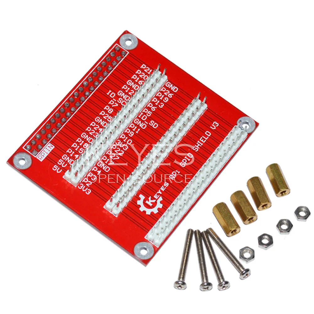Для Raspberry PI GPIO многофункциональная Плата расширения V3 от 1 до 3 с медными колонными