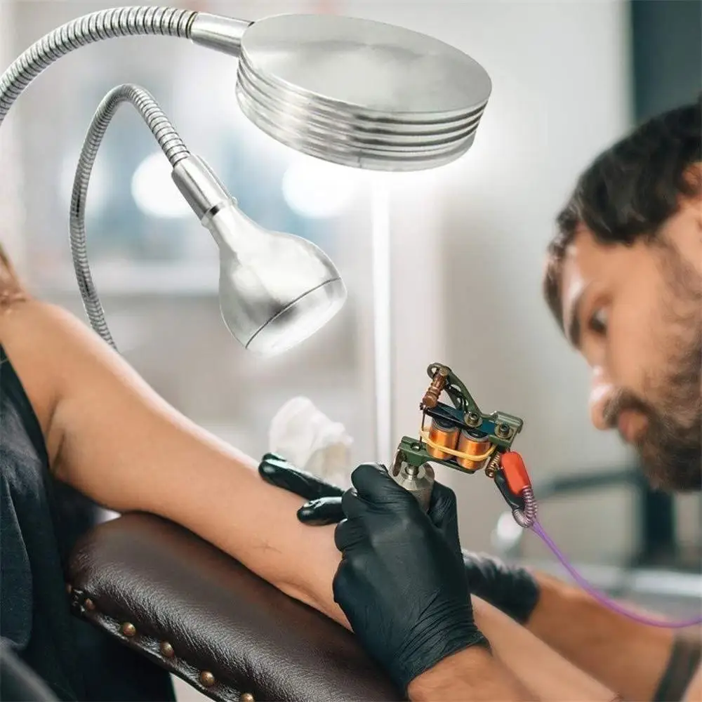 Настольная лампа с двумя прищепками USB Гибкий приглушающий Настольный