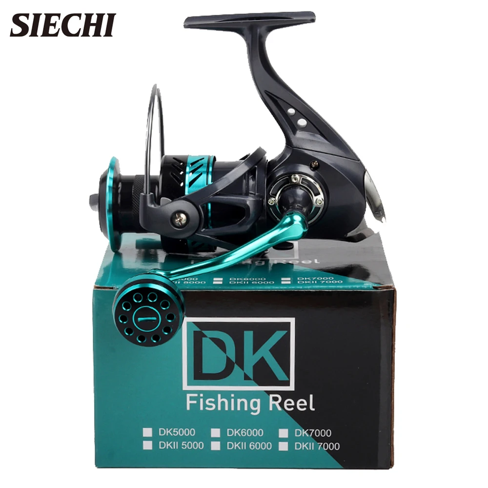 SIECHI Pesca 2021 спиннинговая Рыболовная катушка 1000 ~ 7000 металлическая для карпа 5 0: 1