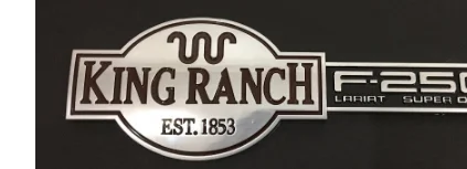 Новая эмблема ABS F250 KING RANCH 1-шт | Автомобили и мотоциклы