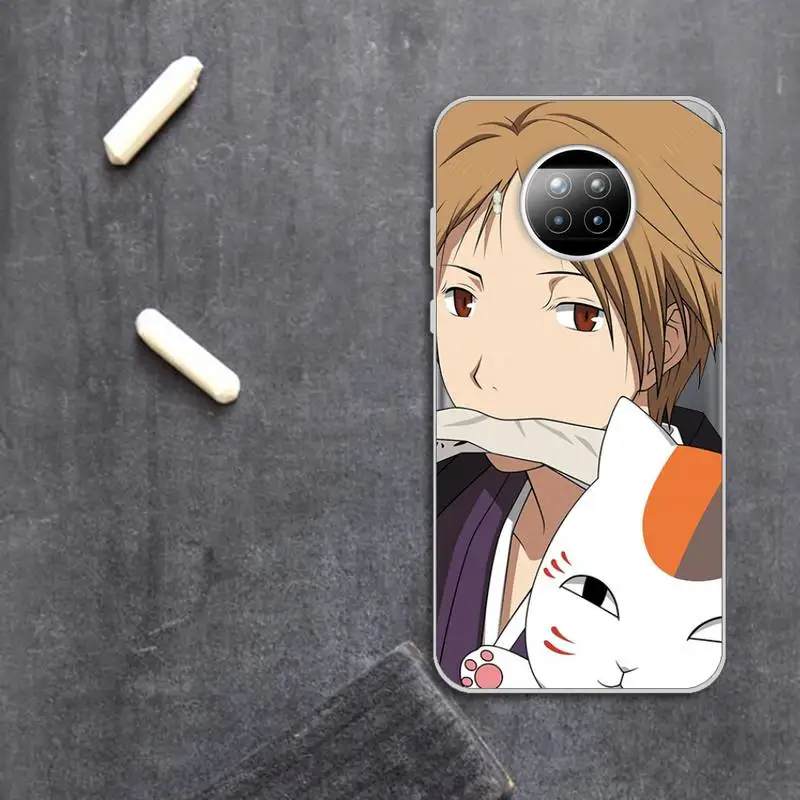 

Natsume's Book of Friends Japan anime Phone Case Transparent for Xiaomi Redmi note 10 t 8 9 pro lite 11