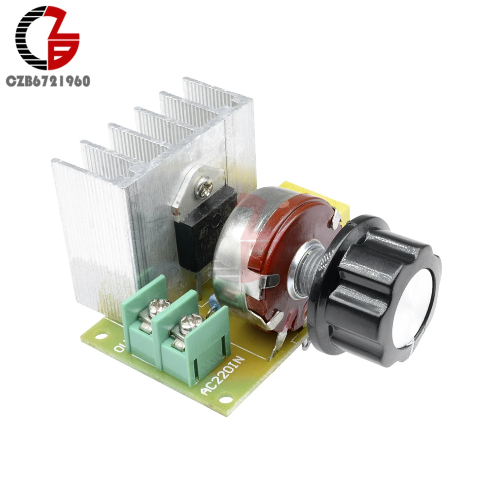 Регулятор скорости для умного светильник 3800 Вт 220 В переменного тока|Контроллер