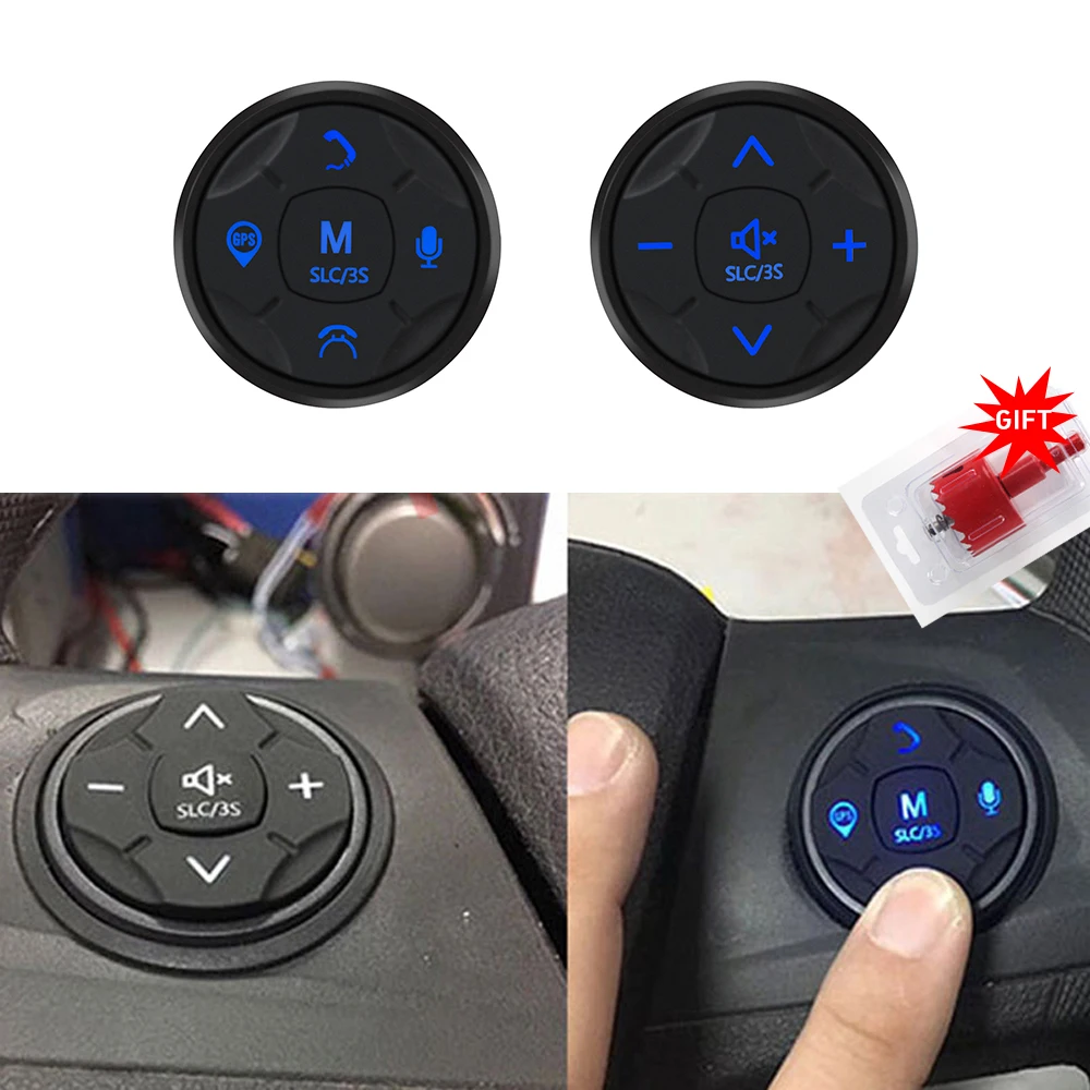 Универсальный Автомобильный контроллер на руль 3S 5Key музыка беспроводной DVD GPS