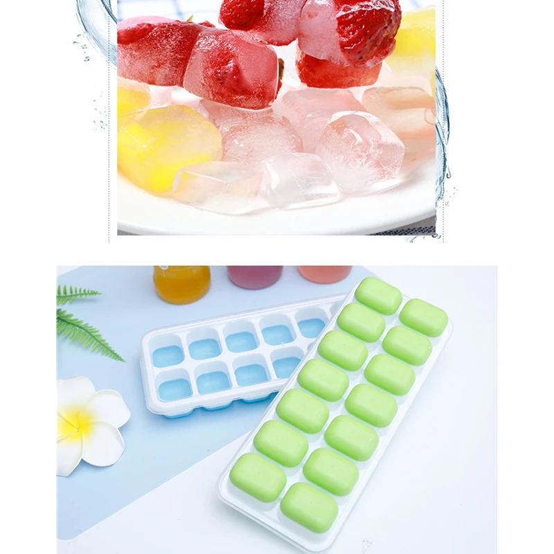 Силиконовая форма для льда 14 ячеек| |
