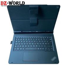 New Original KU-1505 DK Danish Dock Case Folio Keyboard for Lenovo Thinkpad Helix Gen2 20CG 20CH 03X9119