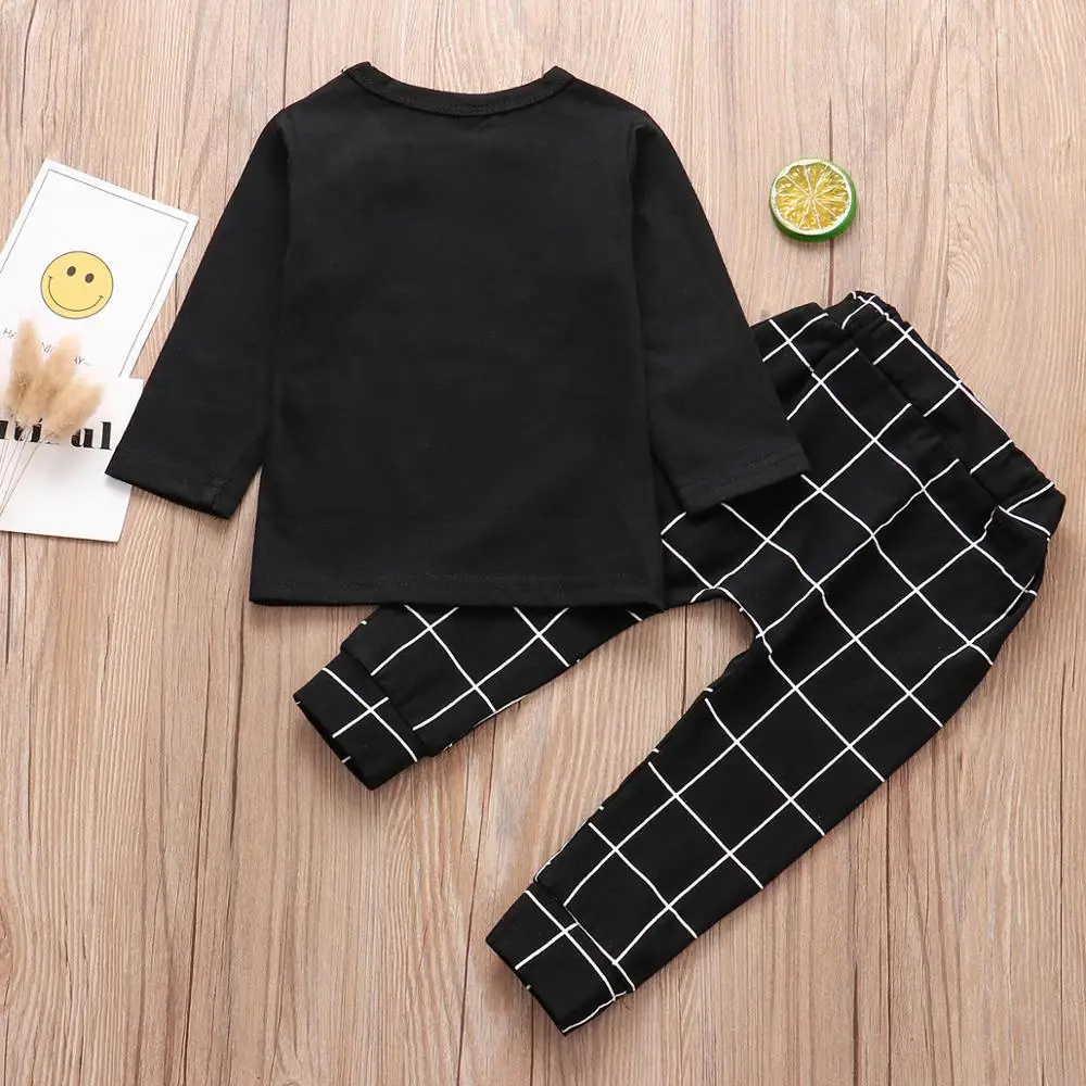 Костюм для мальчика с принтом Как Босс из 2 предметов Весна комплект одежды