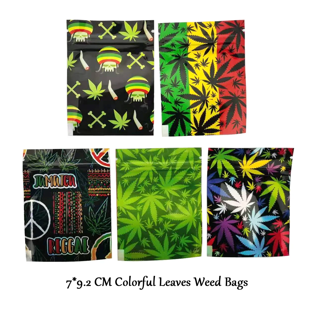 Высококачественные сумки для табака с рисунком листьев Женская