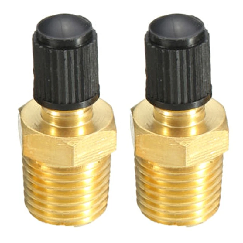 

2021 New 1/4-inch NPT Nickel Plated Brass Air Compressor Tank Fill Valves Schrader Using with Air Compressor Tanks Professional