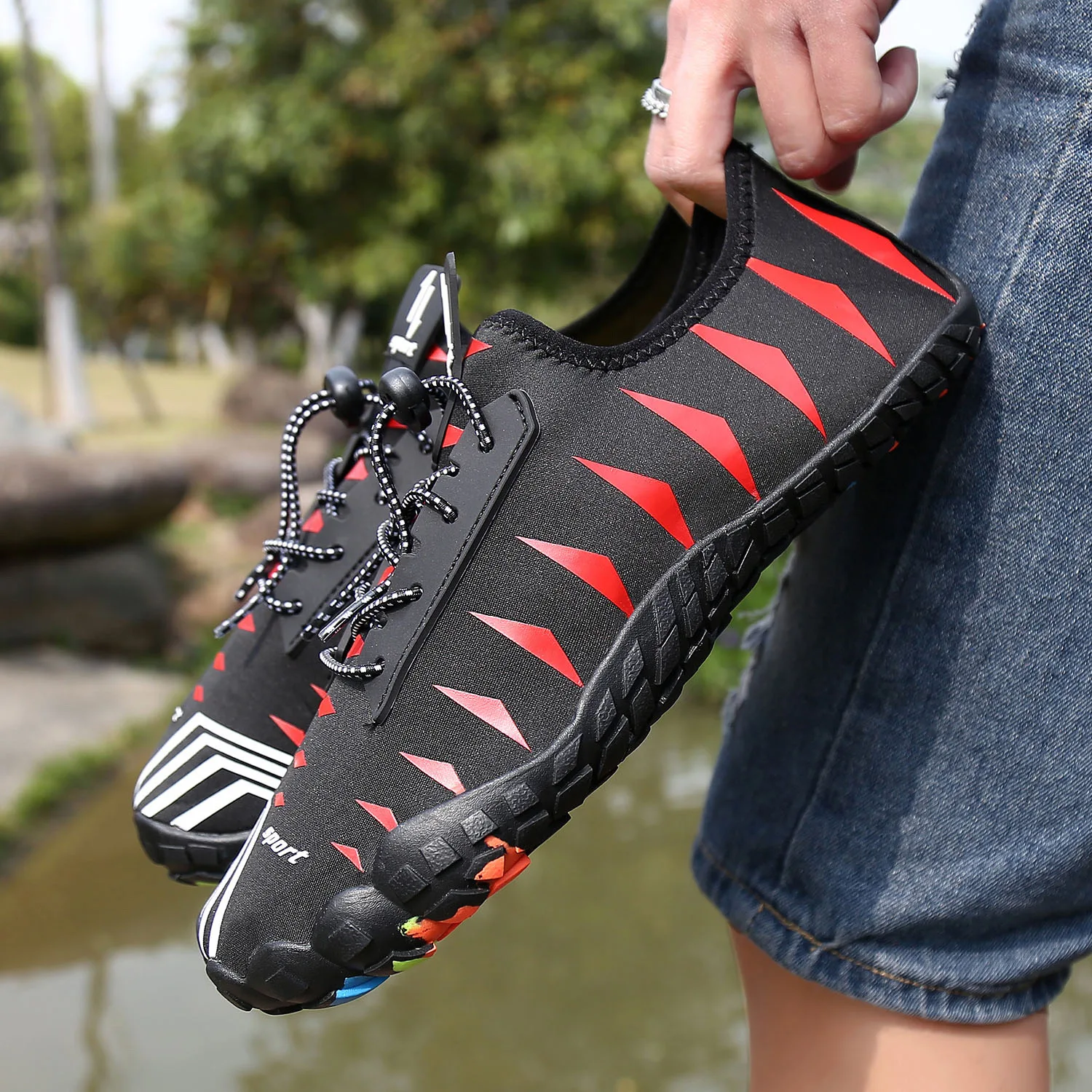 Кроссовки женские для скалолазания и дайвинга Нескользящие пляжная обувь