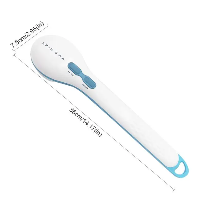 

5 In 1 Electric Bath Shower Brush Handheld Massage Body Brush Back Cleaning Long Handle Exfoliation Clean Scrub Brushes