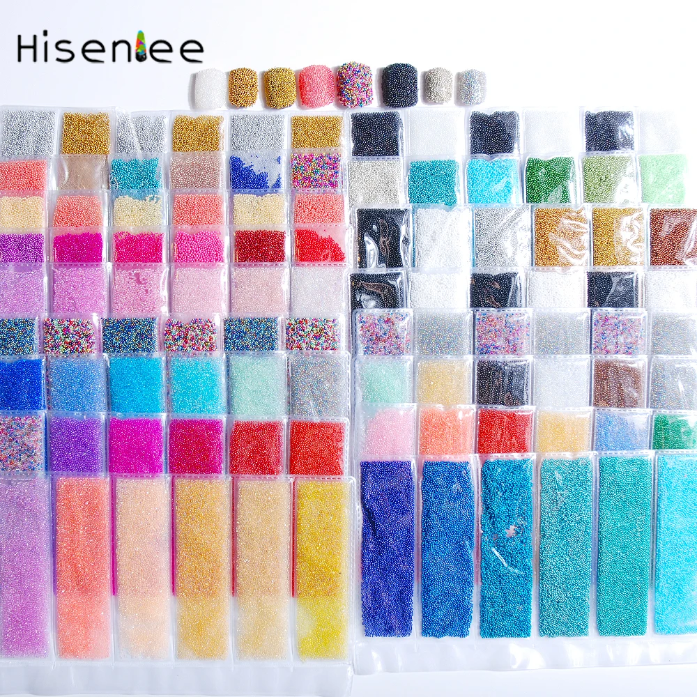 Высококачественные модные новые 6 цветов мини флэш икра Стильные стеклянные