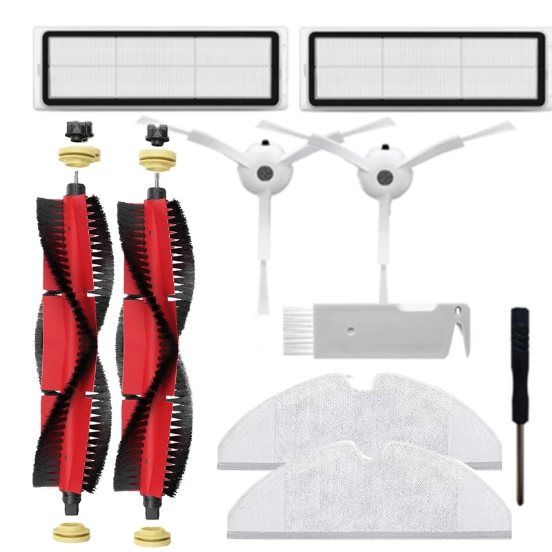

HEPA Filter Side Brush Main Brush Mop Cloth for Xiaomi Roborock S5 S50 S51 S55 S5 Max S6 MaxV Vacuum Cleaner Accessories
