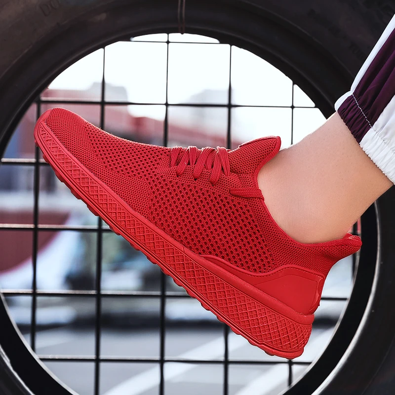 

Men Outdoor Sneakers Athletic Running Shoes Jogging Walking Shoes 2021 Sport Non-slip Breathable Men Sports Shoes Plus Size EVA