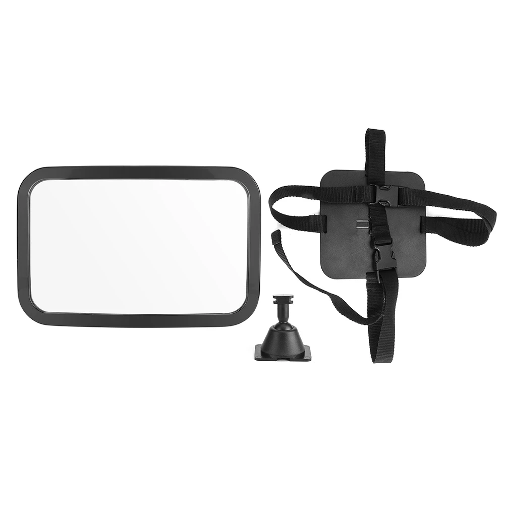 

Universal Car Rearview Mirror Adjustable Car Inner Rearview Mirrors Wide Angle Back Safety Seat Easy View Monitor