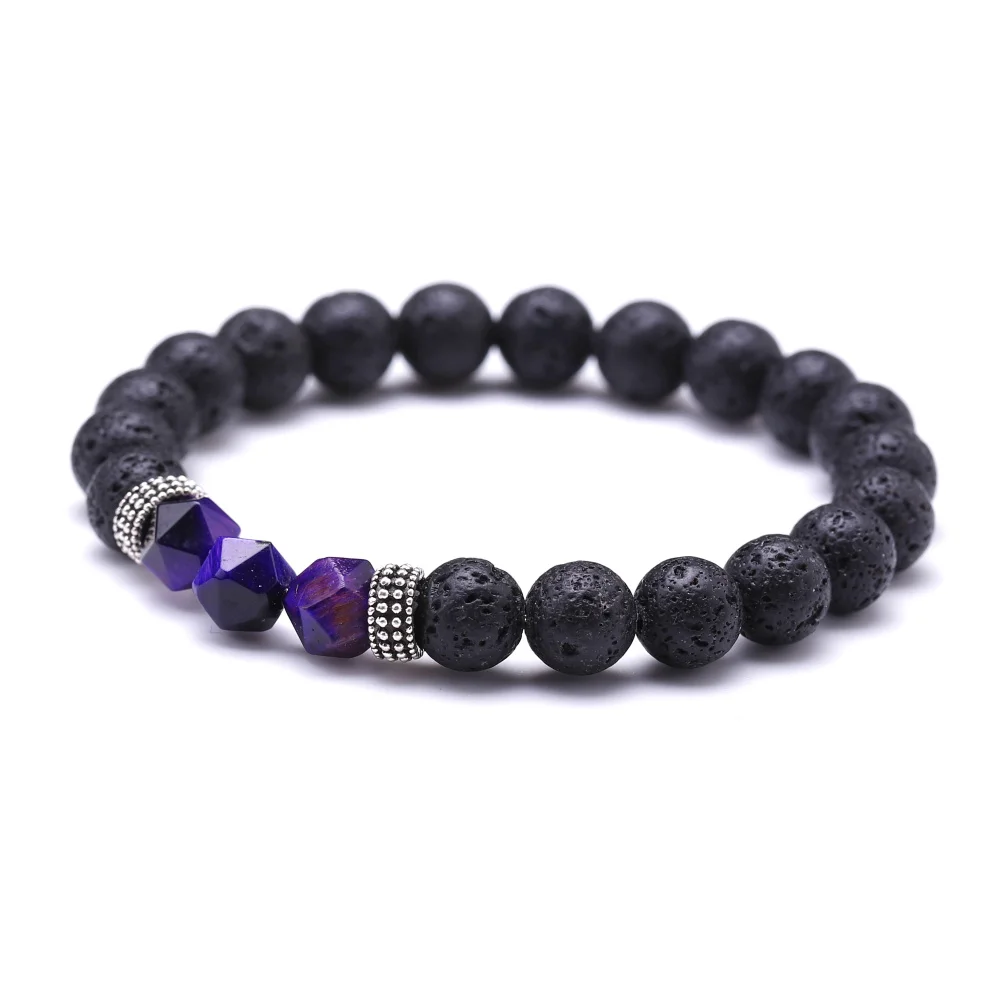 Многоцветный желтый красный синий серый зеленый фиолетовый граненый тигровый