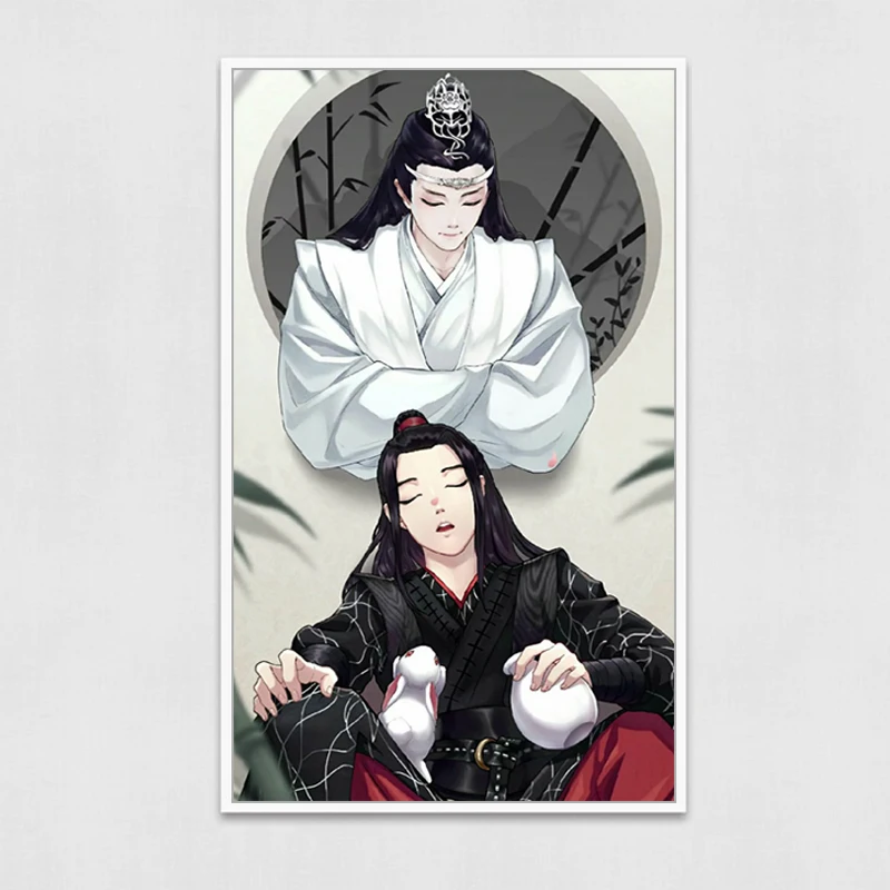 Краска по номеру художественная живопись по номерам супер огонь Chenqingling Xiao Zhan Wang Yibo подлинный Wei Wulan forgets машина - Цвет: 50917