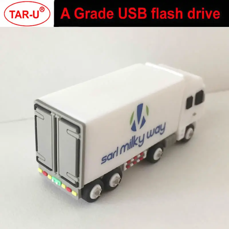 Новая модель флэш накопитель usb из мягкого ПВХ с грузовиком 16 ГБ 32 64 карта памяти