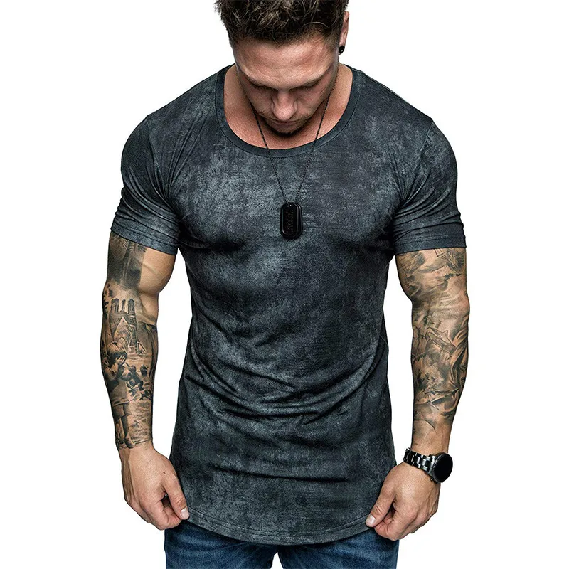 

Temperament T-shirt Men's Casual T-shirt 3D T-shirt O-neck Shirt Large Size Summer Street Wear 2021 New